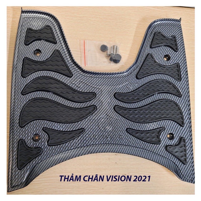 Thảm để chân vision 2021 nhựa cacbon