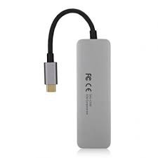 Cáp SSK SHU C530 mở rộng tín hiệu từ máy tính cổng Type C 3.1 ra 2 cổng USB 3.0 + sang màn hình cổng HDMI 4K x 30Hz