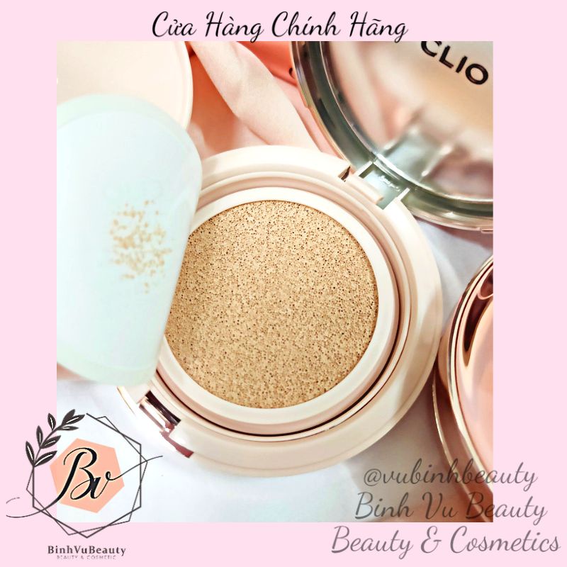 Clio Kill Cover Glow Cushion (gồm 1 phấn nước + lõi refill thay)