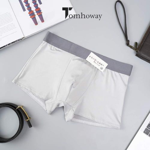 Quần sịp nam cotton sợi thun lạnh cao cấp cạp mảnh chống nhăn co giãn 4 chiều thoáng khí thấm hút tốt Tomhoway mã p12
