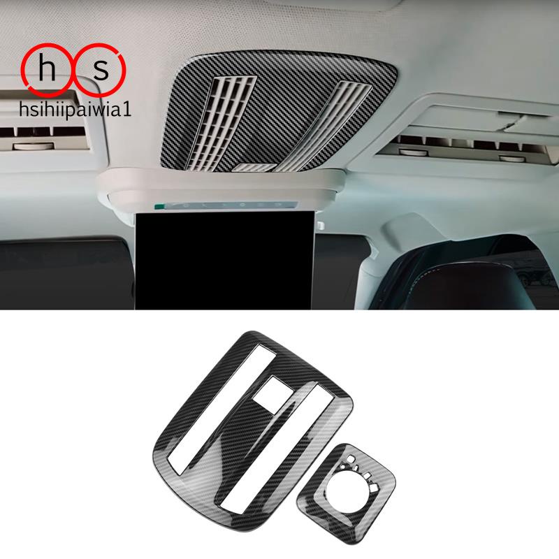 Miếng Dán Đèn Đọc Sách Bằng Sợi Carbon Trang Trí Nội Thất Xe Hơi TOYOTA VELOZ AVANZA 2022 2023