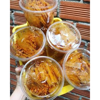Combo 5 bánh tráng tỏi ly 1lit [không chà bông]