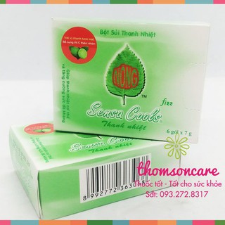 Sensacool Bột sủi thanh nhiệt mát gan Sensa cools