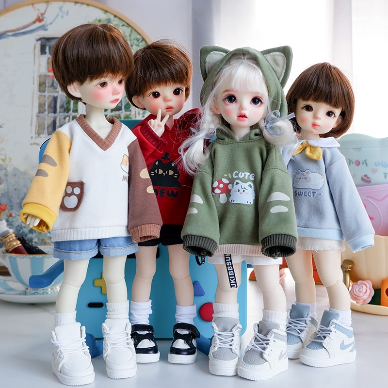 Áo sweater Xinh Xắn Cho Búp Bê Tỉ Lệ 1 / 6 1 / 6 30cm dc6044