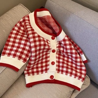 Set len tăm cổ tim caro đỏ