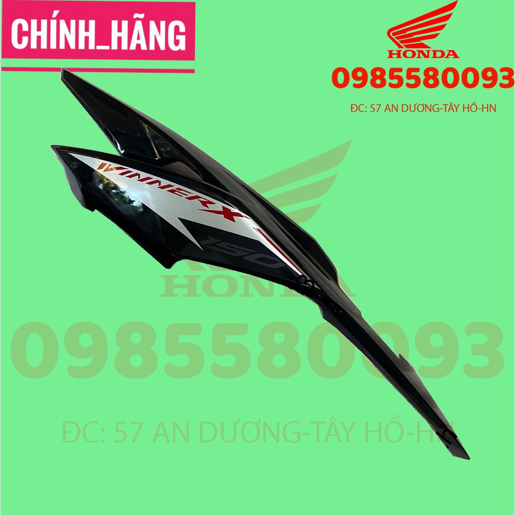 Dàn áo Winner X Đen bóng 2021 chính hãng Honda