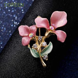 Ghim Cài Áo Hình Hoa Đính Đá Thời Trang