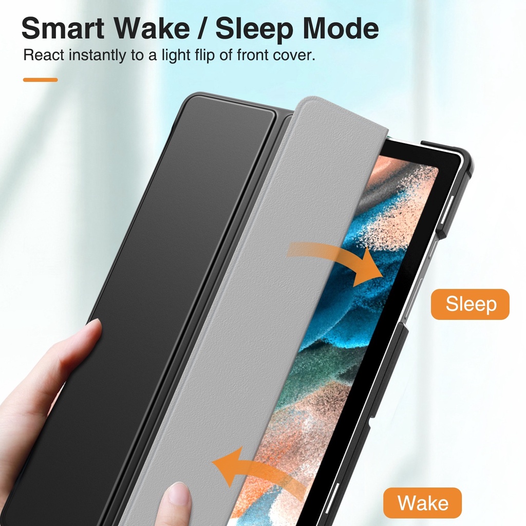 Bao da chống sốc cho Samsung Galaxy Tab A8 10.5 inch 2022  hiệu HOTCASE