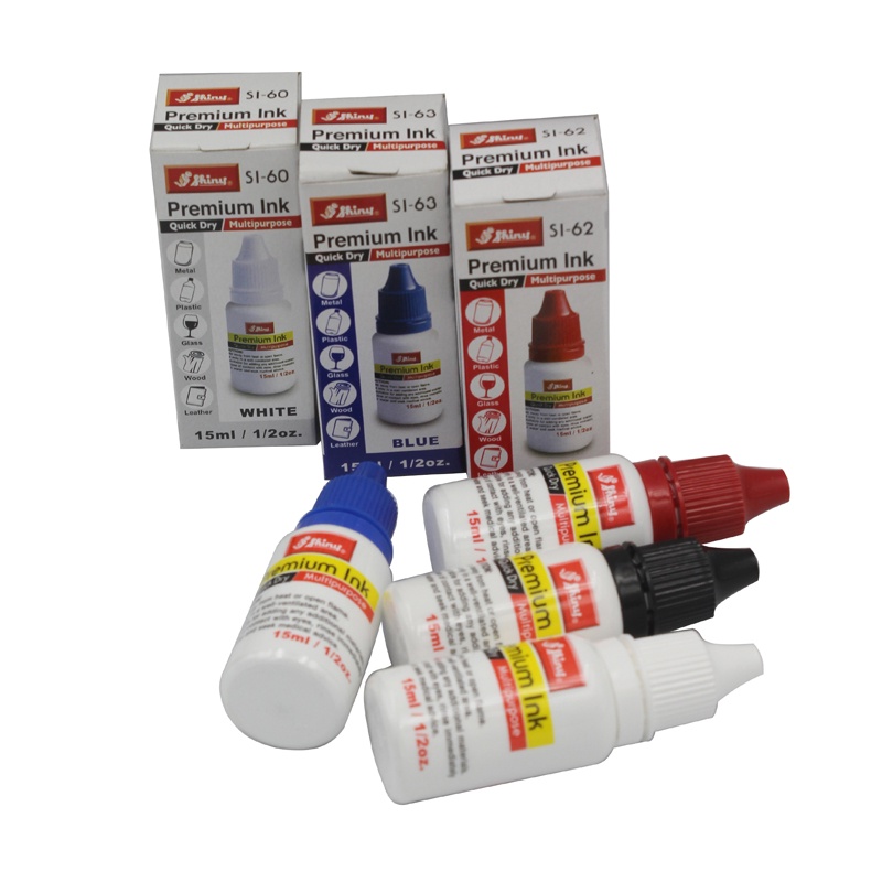 Mực dấu không phai Chuyên Dụng dính trên mọi chất liệu Shiny SI06-SI61-SI62-SI63 BIGSUKA