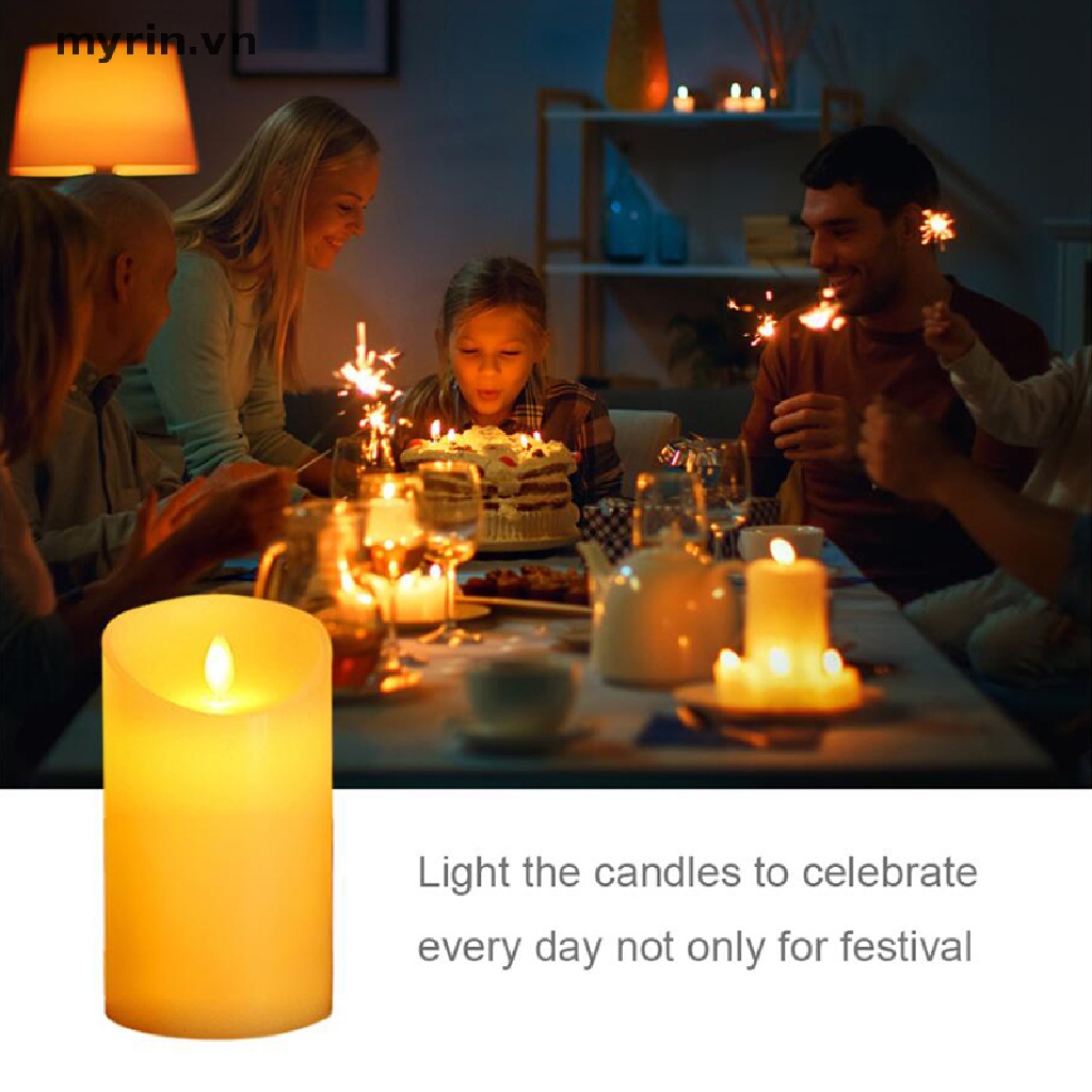 Đèn LED Hình Cây Nến Điện Tử Dùng Trang Trí Tiệc