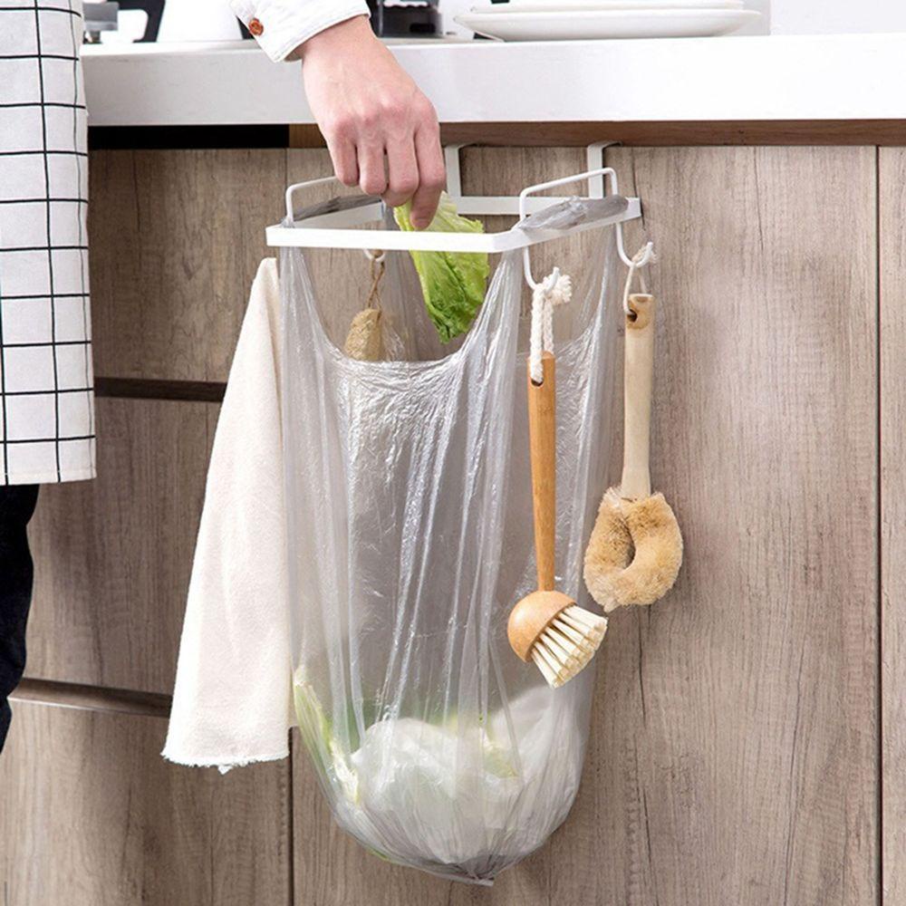 Giá Đỡ Túi Đựng Rác Bằng Thép Không Gỉ Tiện Lợi Dành Cho Nhà Bếp