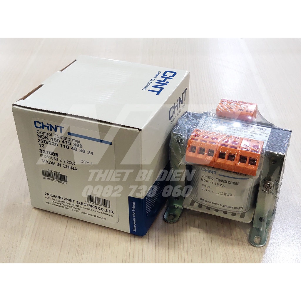 Biến áp cách ly NDK-150VA Chint