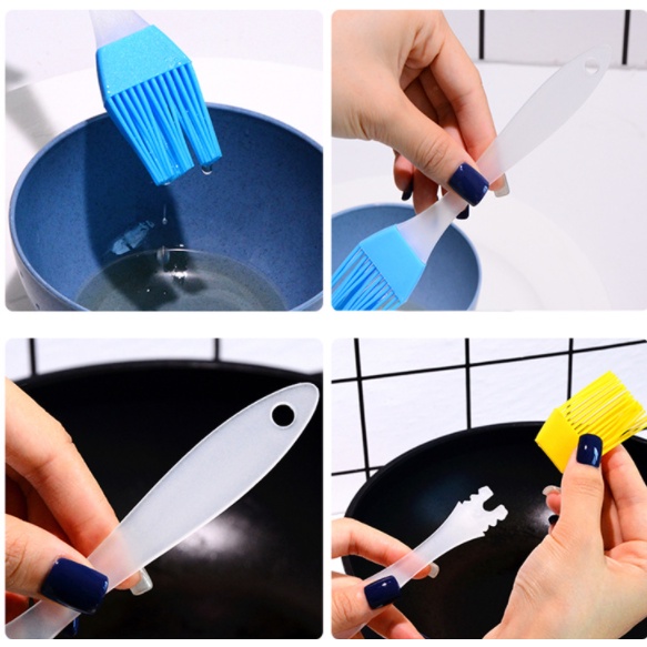 Chổi silicon cán rời 15cm