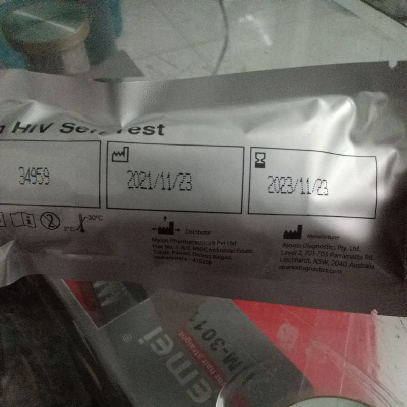 Test nhanh HIV tại nhà