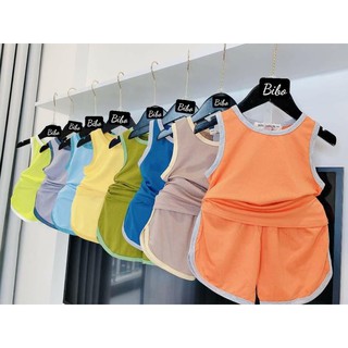 Đồ Bộ Ba Lỗ Sát Nách Minky Mom Chất Thun Lạnh Siêu Mềm Mát - Quần Áo Trẻ Em - Đồ Mặc Ngủ - Đồ Mùa Hè Cho Bé 10-15kg
