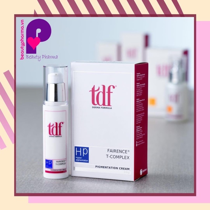Kem giảm nám, sáng da TDF Fairence T Complex 30g