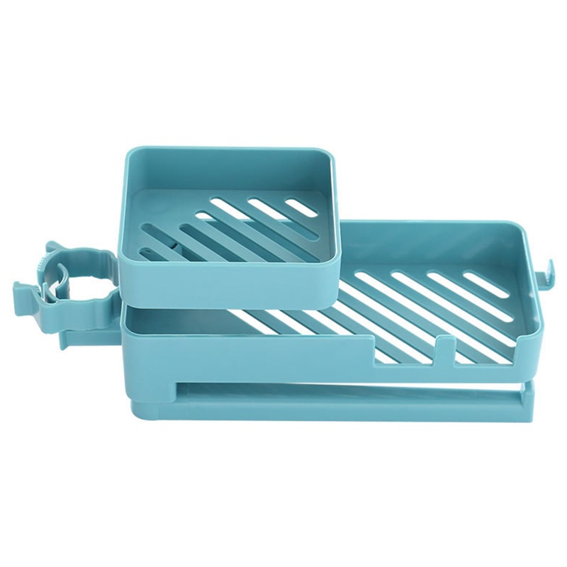Giá Đỡ Bọt Biển Rửa Chén Màu Xanh Dương / Xám Nhạt Tiện Dụng Cho