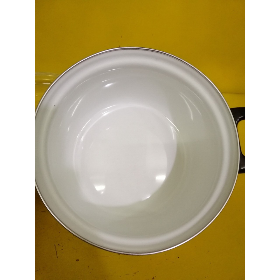 Nồi men nội địa Nhật, size 21cm, cao 12cm (mã 680), Dùng được bếp từ
