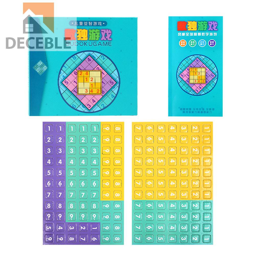 Bộ Bàn Cờ Sudoku Xếp Gọn Dành Cho Trẻ Em