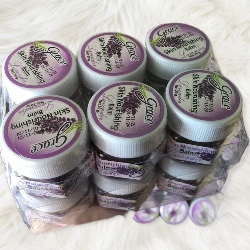Dầu Cù Là Grace Hương Lavender Nội Địa Thái Lan 20g/Giúp Ngủ Ngon Thư Giản