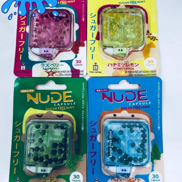 Kẹo thơm miệng Nude Thái Lan