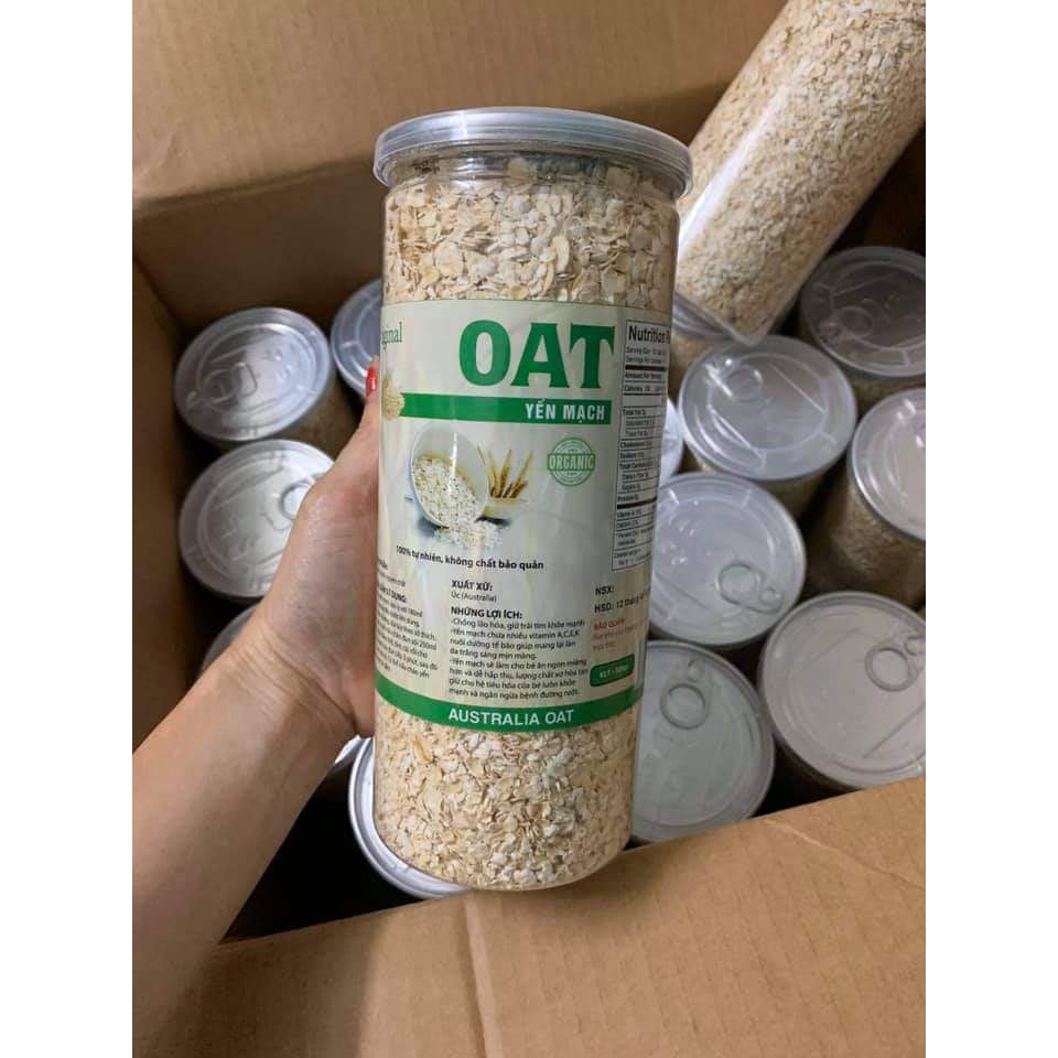 ❤️HÀNG LOẠI 1❤️YẾN MẠCH OAT (ÚC) - YẾN MẠCH ORGANIC CAO CẤP - THỰC PHẨM GIẢM CÂN, ĂN KIÊNG DINH DƯỠNG 500G