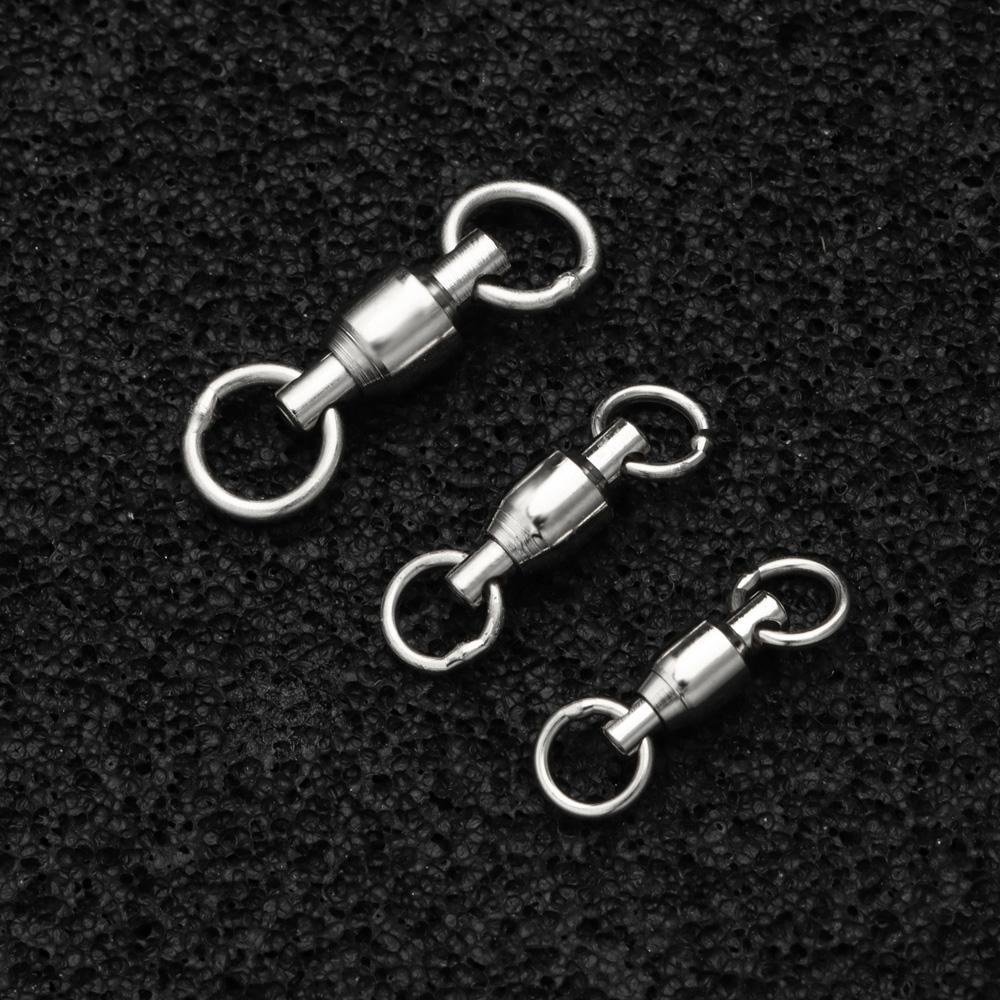 Set 10 Khuyên Nối Câu Cá Bằng Thép Không Gỉ Chất Lượng Cao