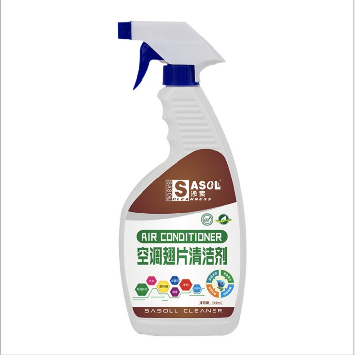 Chai xịt vệ sinh máy lạnh Sasol Japan 500ML siêu sạch siêu thơm