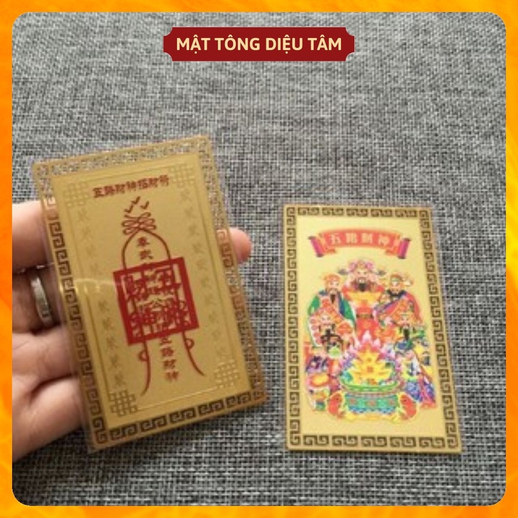 NGŨ LỘ THẦN TÀI PHÙ - ĐÃ ĐƯỢC KHAI QUANG