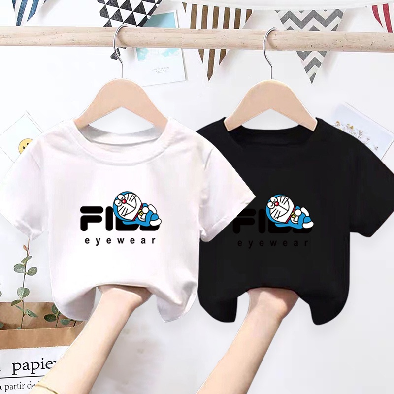 Áo Thun In Hình Hoạt Hình Phong Cách Hàn Quốc Cho Bé Gái