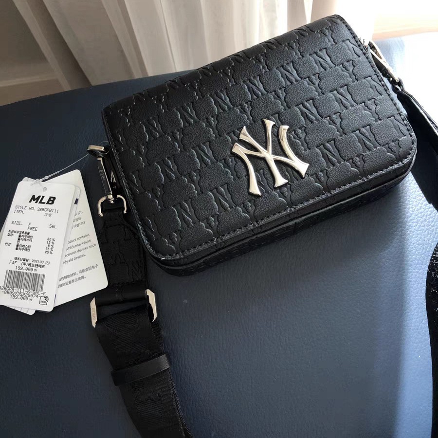 Túi messenger Hàn Quốc MLB mẫu mới đầy đủ chất liệu lão thị da PU