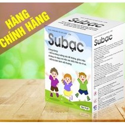 Cốm Su bạc-hộp 15gói- tăng cường sức đề kháng cho trẻ - Subac tăng miễn dịch cho bé từ lysine, cao lá xoài, vitamin C