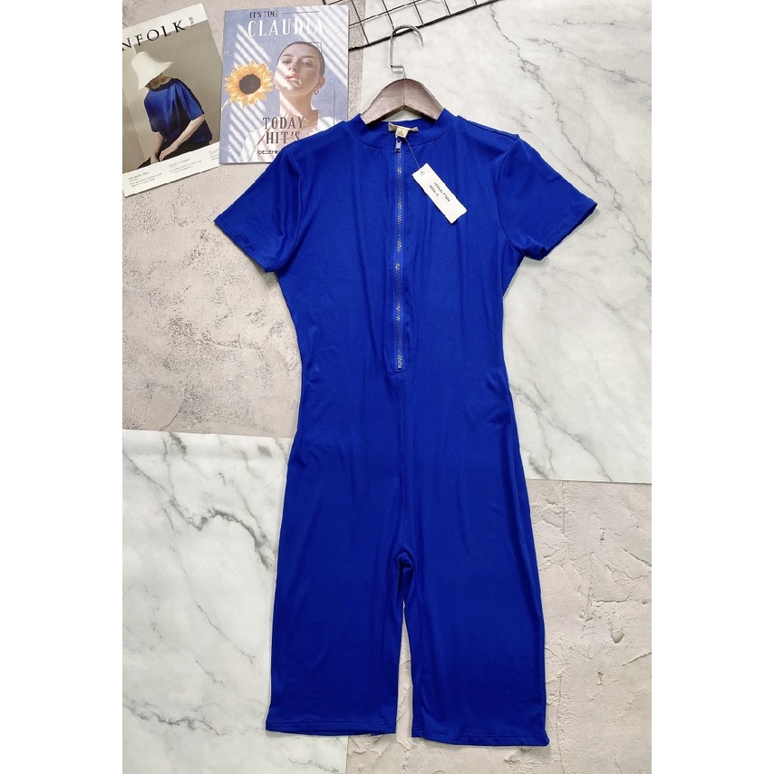 Bộ Jumpsuit mặc tập, chất thun cotton mát và thấm hút mồ hôi