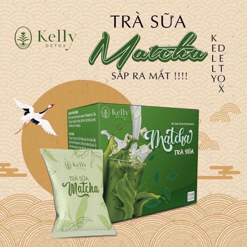 Combo 2 Trà Detox Kelly (Đào , Bí Đao ,Xoài , Ngũ Cốc , Matcha) Đánh Bay Mọi Mỡ Thừa