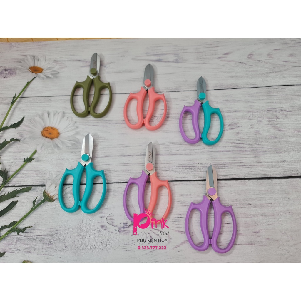 💓 KÉO MŨI BẦU cắt tỉa cành hoa tươi chuyên dụng chất liệu BỀN ĐẸP – Phụ kiện hoa Pinkshop ✂🌹