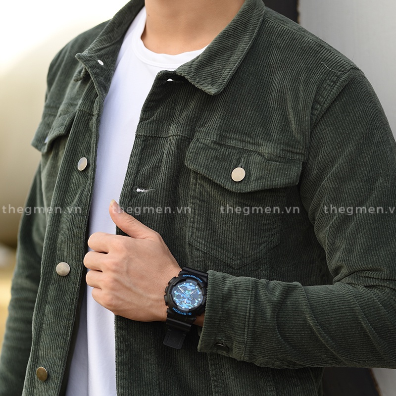 Áo khoác nam nhung tăm The GMEN Corduroy Jacket cao cấp, dày dặn, giá siêu tốt