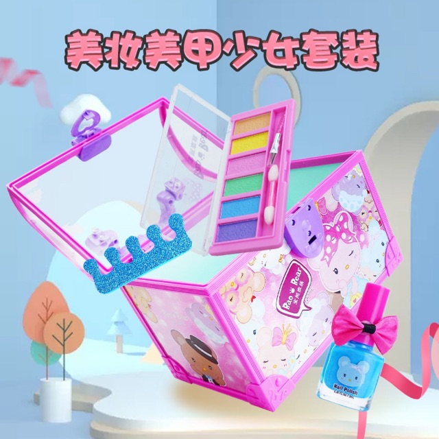 Đồ chơi trang điểm sơn móng tay cho bé