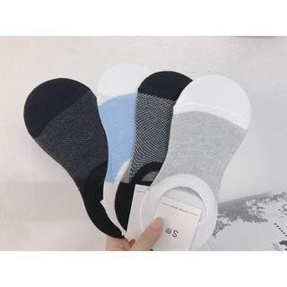 Tất lười nam nữ, tất cổ ngắn đi mùa hè, khử mùi kháng khuẩn chống hôi chân