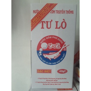 Nước mắm truyền thống Tư Lò Kiên Giang 2 chai 650ml 42 độ đạm