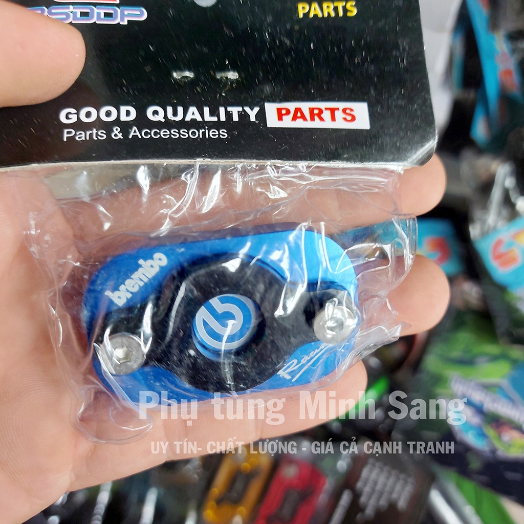 Nắp bình dầu phanh thắng đĩa gắn xe honda yamaha nhôm cnc