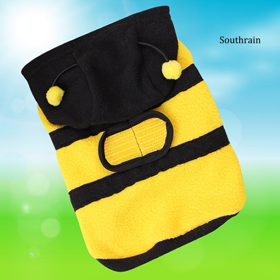 Áo Hoodie Họa Tiết Chú Ong Đáng Yêu Cho Thú Cưng