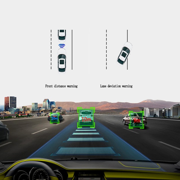 Camera Hành Trình trước sau U5 tích hợp màn Android cho xe hơi