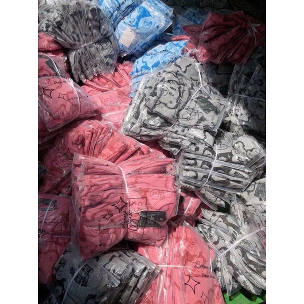 Set Bộ Thun Cotton Hình Gấu Quần Dài