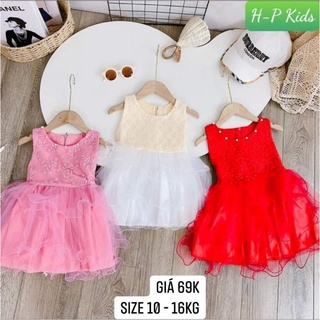 Đầm công chúa sát nách