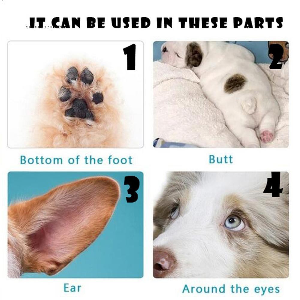 [COD]Pet Cat Dog Hair Clipper Trimmer Shaver USB Electric Grooming Shaving Foot Tool