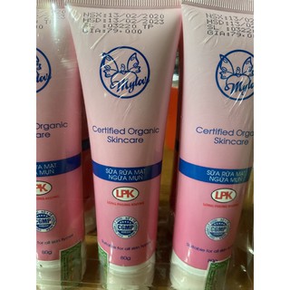 SỮA RỬA MẶT NGỪA MỤN Certified Organic Skincare ( MYLOVE ) 80ml HÀNG CHÍNH HÃNG
