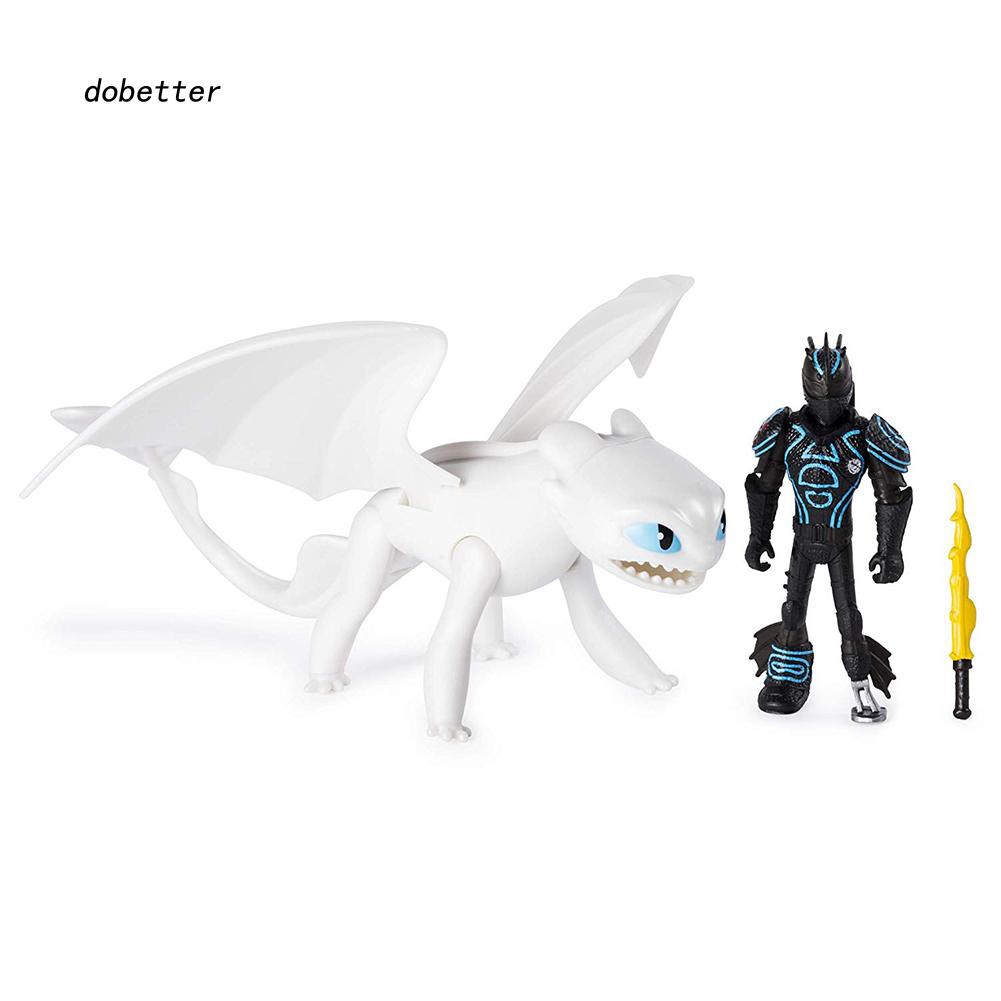 Bộ mô hình rồng 9inch trong phim How to Train Your Dragon dùng trang trí độc đáo