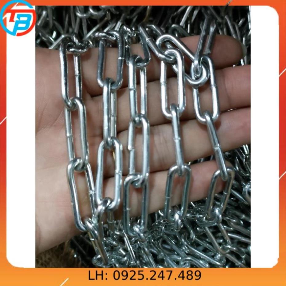 Dây xích sắt mạ kẽm [ Phi 3mm ] CÁP THÉP Thái Bình VinàN