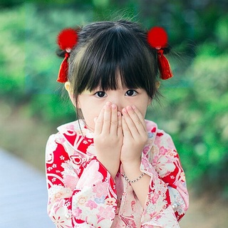 Set 2 Kẹp Tóc Trung Hoa Dễ Thương Cho Bé Gái