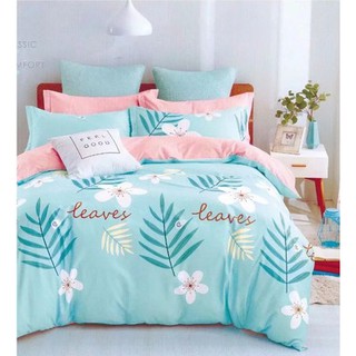 Vải may chăn ga áo gối,gối ôm khổ 2m35 hình chiếc lá chữ leaves